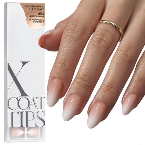 XCOATTIPS® Ombré - Short Almond, 160pcs